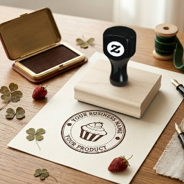 Sello De Caucho Personalizado de logotipos caseros personalizados