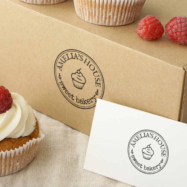 Sello De Caucho Personalizado de logotipos caseros personalizados (Subido por el creador)