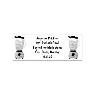 Sello De Caucho Personalizado de utensilios de cocina para mezclad