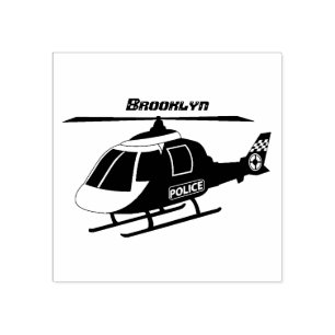 Sello De Caucho Personalizado del helicóptero del helicóptero del 