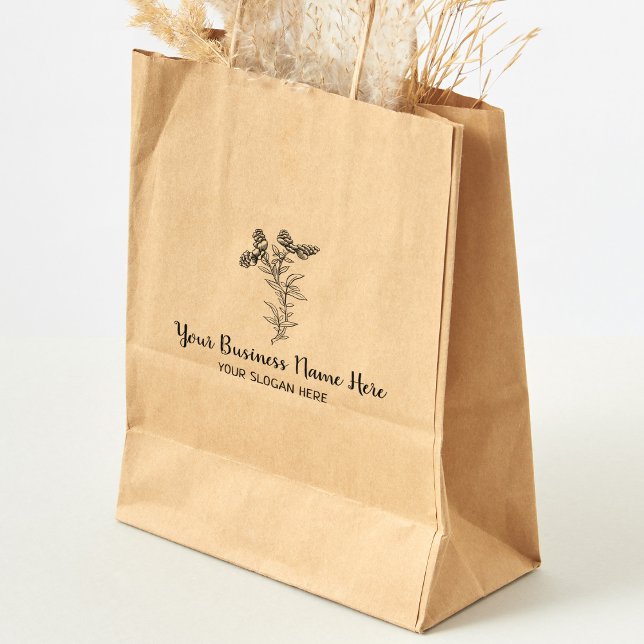 Sello De Caucho Personalizado grande botánico (Subido por el creador)