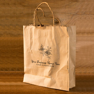 Sello De Caucho Personalizado grande botánico