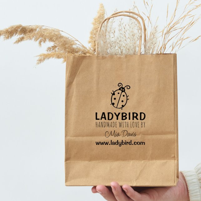 Sello De Caucho Personalizado hecho a mano con amor, Cute Ladybird (Subido por el creador)