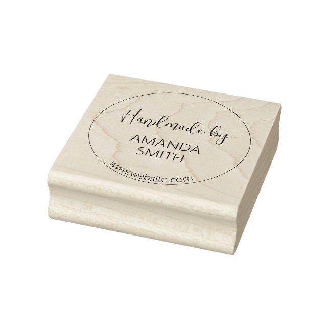 Sello De Caucho Personalizado hecho a mano por (Sello)