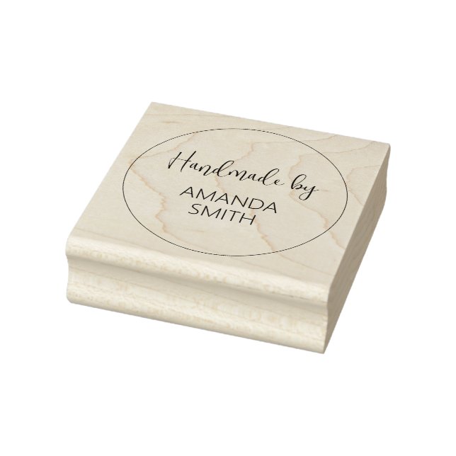 Sello De Caucho Personalizado hecho a mano por (Sello)