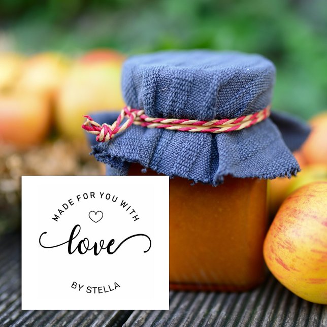 Sello De Caucho Personalizado hecho con amor (Subido por el creador)