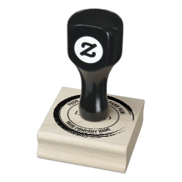 Sello De Caucho PERSONALIZADO MODERNO DE NEGOCIOS  Empresa Nombre 