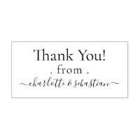 Personalizado Personalizado Gracias Elegante Texto