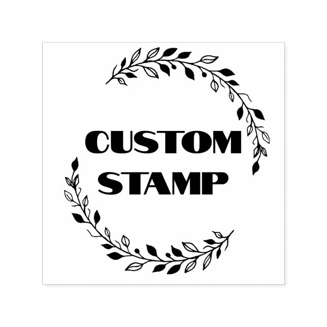 sello de caucho personalizado, sello de logotipo,  (Diseño)