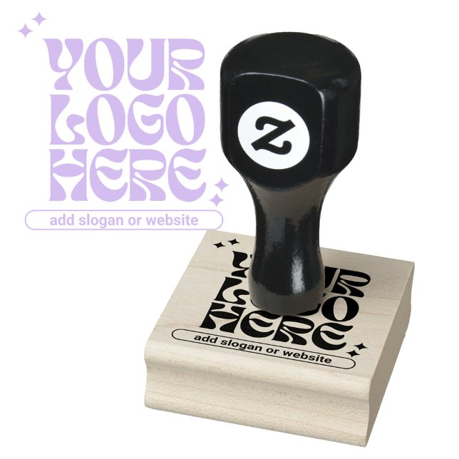 Sello De Caucho Personalizado Y2k Business Logo Retrowave Cute (Subido por el creador)