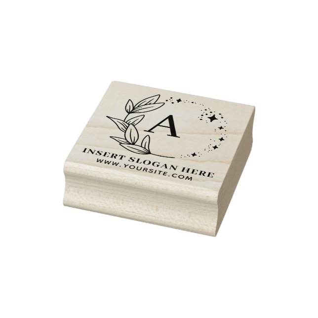 Sello De Caucho Personalized Business Monogram Self-inking Stamp (Sello)