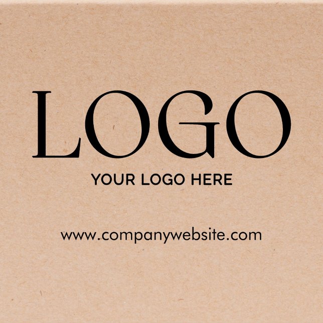 Sello De Caucho Personalized Company Business Logo Website Modern (In situ)