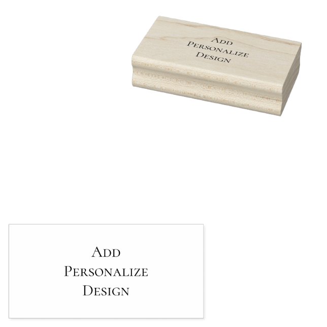 Sello De Caucho Personalized Custom 1.5" x 3" (Sellado)