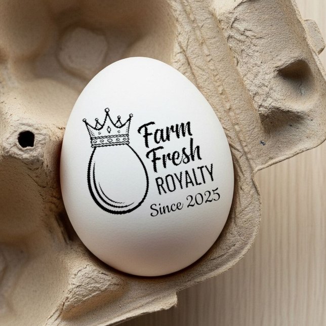 Sello De Caucho Personalized Egg Stamp - Custom Fresh Egg Stamp  (Subido por el creador)