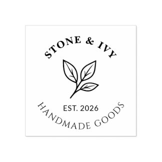 Sello De Caucho Personalized Logo Rubber Stamp