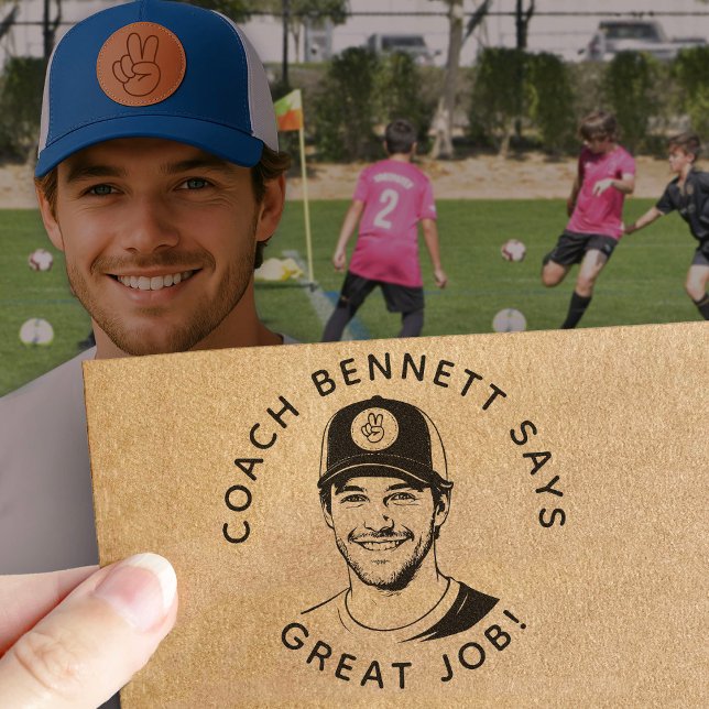 Sello De Caucho Personalized Teacher Stamp With Custom Photo Stamp (Subido por el creador)