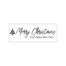 Personnalisé Merry Christmas Minimaliste