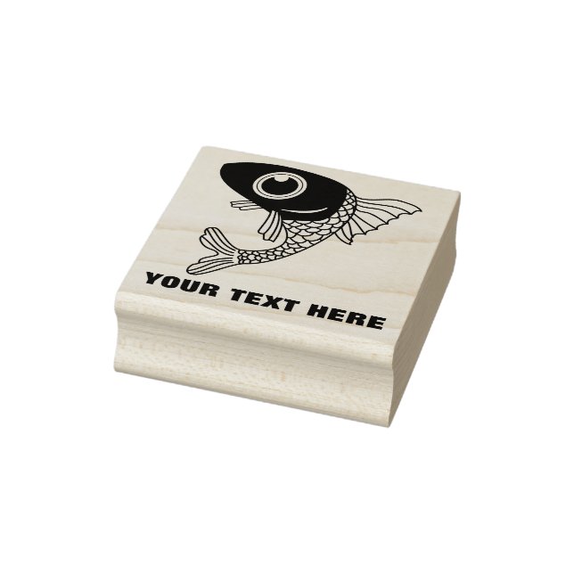 Sello De Caucho Pescado Cutte (Sello)