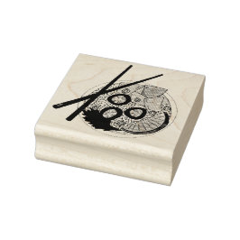 Sello De Caucho PHO Comida Vietnamita Chopsticks de fideos de poll