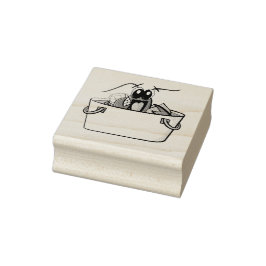 Sello De Caucho Picnic de Fiesta familiar anual que hierve crujien