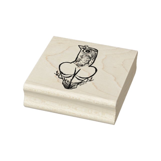 Sello De Caucho Pigeon Rubberstempel  (Sello)