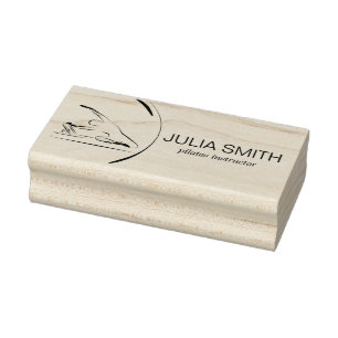 Sello De Caucho Pilates Mermaid en el reformador