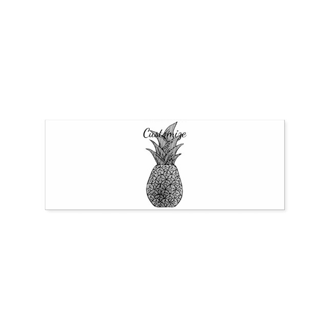 Sello De Caucho Pineapple Thunder_Cove (Impresión)