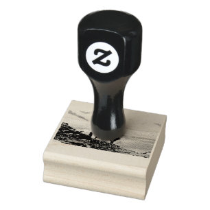 Sello De Caucho Pingüinos en la Antártida