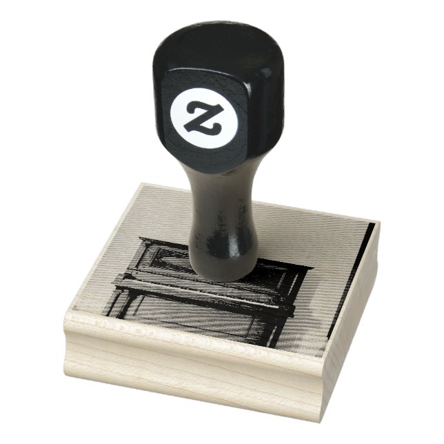 Sello De Caucho Pintura de bonito (Sello)