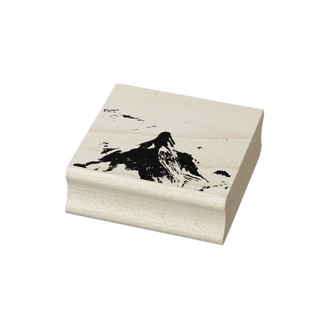 Sello De Caucho Pintura de sirena (Sello)