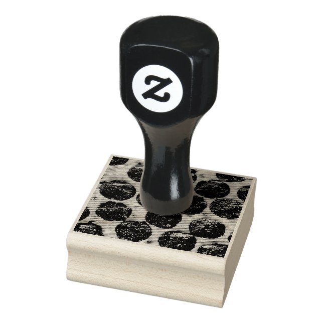 Sello De Caucho pizza de pepperonis (Sello)