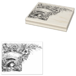 Sello De Caucho Plantilla de mariposa para toad personalizado para