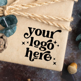 Sello De Caucho Plaza de promoción de marca para empresas con logo