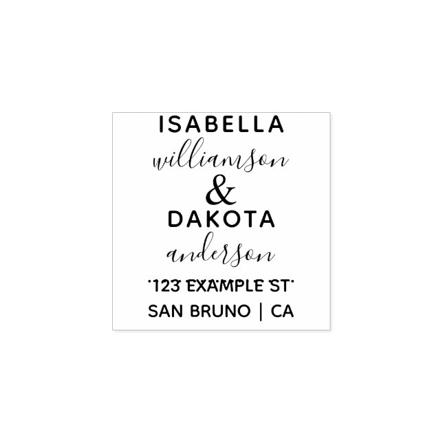 Sello De Caucho Polka negro y dorado elegante Boda de ropa de novi (Impresión)