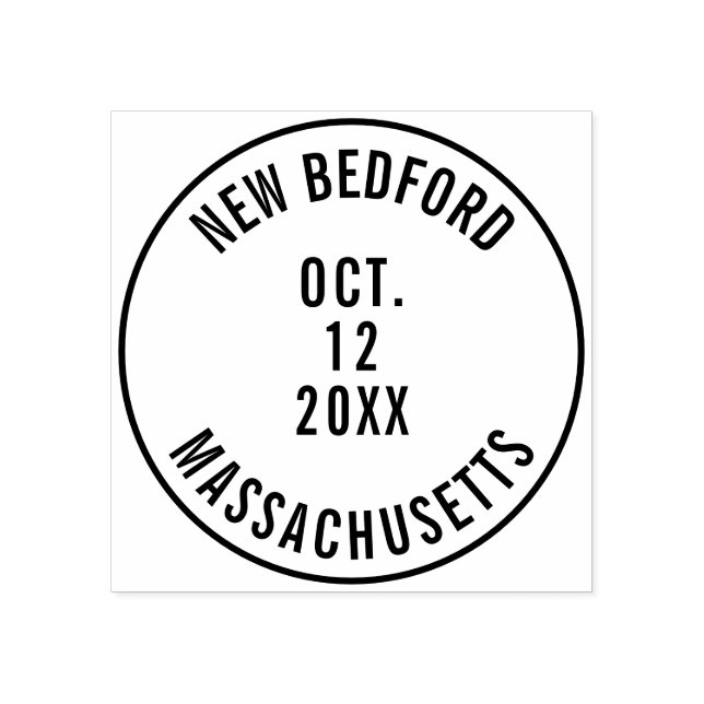 Sello De Caucho Postmark Crear el propio (Impresión)