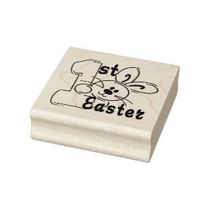 Sello De Caucho Primera Pascua