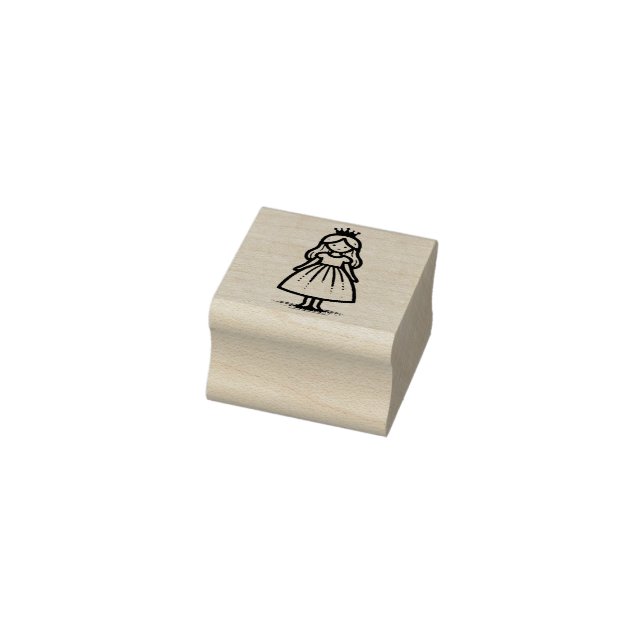 Sello De Caucho Princess Rubber Stamp (Sello)