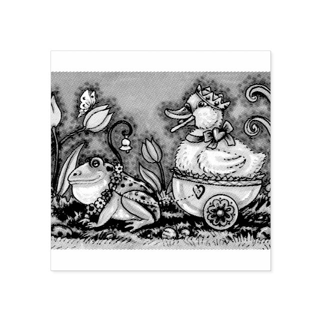 SELLO DE CAUCHO PRÍNCIPE DE PELO Y PELO DE GOMA DE GOMA ORIENTAL * (Impresión)