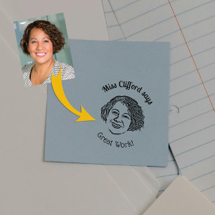 Sello De Caucho Profesor de fotografía personalizado
