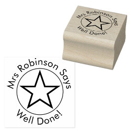 Sello De Caucho Profesor dice que está bien hecho