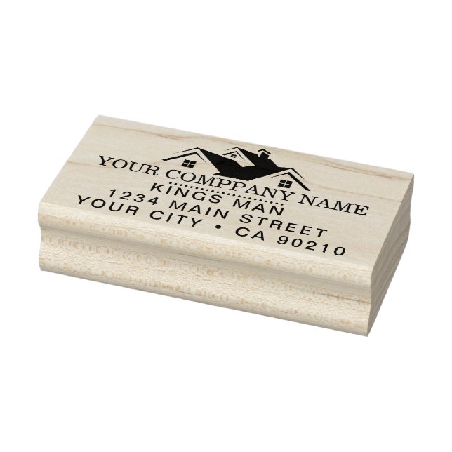 Sello De Caucho Professional Real Estate Promotional Realtor solid (Sello)