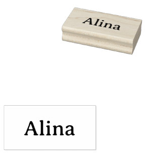 Sello De Caucho Promoción de marca simple 1,5" x 3"