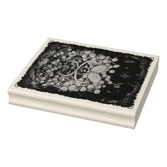 Sello De Caucho Psilocybe Allenii (Sello)