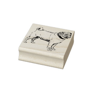 Sello De Caucho Pug. cuajo