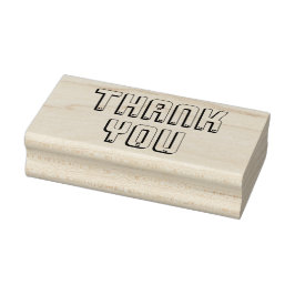 Sello De Caucho Punk de vapor Gracias