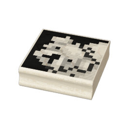 Sello De Caucho Puppy begging pixelart, stempel, Pixel Art 