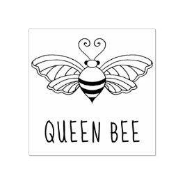 Sello De Caucho Queen Bee