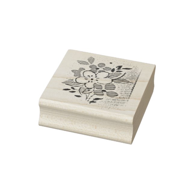 SELLO DE CAUCHO RAFT WOODEN STAMP (Sello)