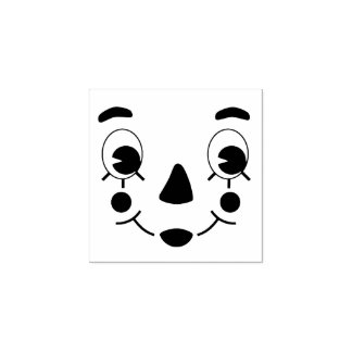 Sello De Caucho Raggedy Ann Doll Face