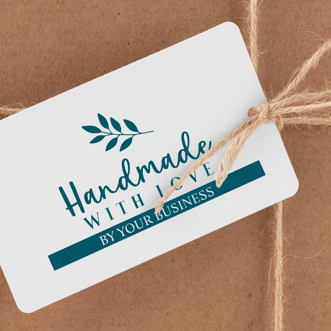 Sello De Caucho Ramas modernas hechas a mano con una cita de amor (Subido por el creador)